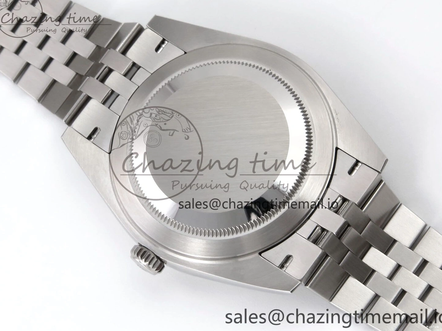 MiroTime 0406 HighPerformance DateJust 41 126334 EWEF Best Edition Black Stick Dial on Jubilee Bracelet A 1046